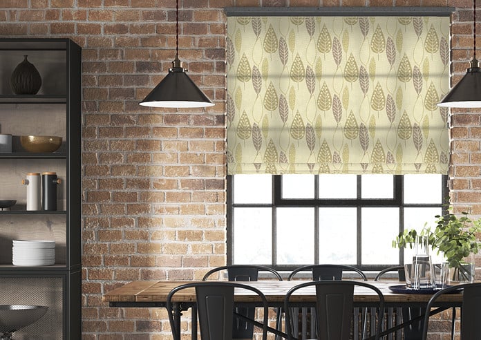 Coco, Green - Twist&Fit Roman Blind - Image 3